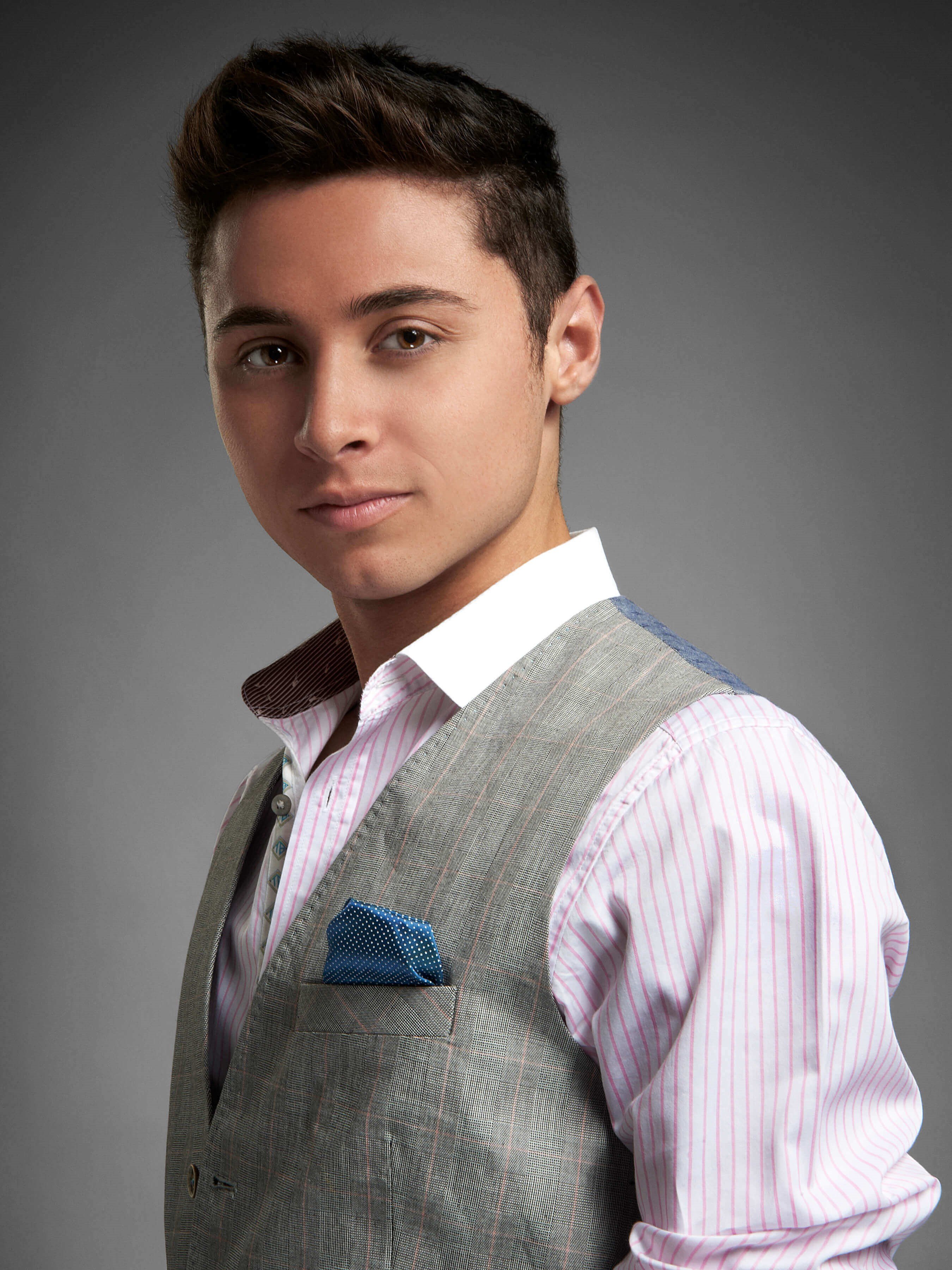 Happy Hispanic Male Rhinoplasty Patient